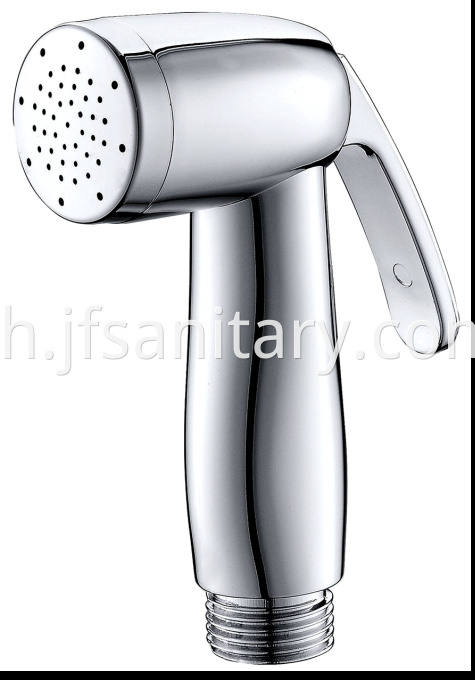 Portable Hand Bidet Sprayer Plastic Chrome Finish